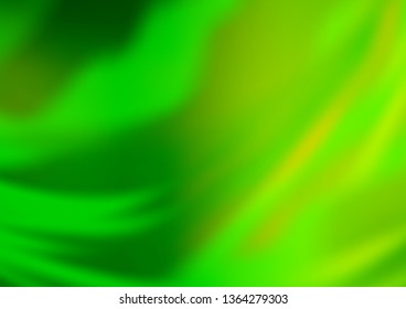Light Green vector modern elegant template. Colorful illustration in blurry style with gradient. The blurred design can be used for your web site.