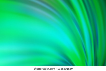 Light Green vector modern elegant background. A completely new colored illustration in blur style. Background for a cell phone.
