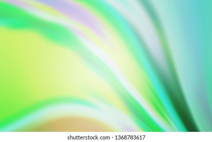 Light Green vector modern elegant background. A completely new colored illustration in blur style. The best blurred design for your business.