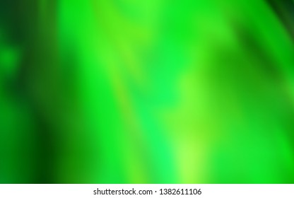 Light Green vector modern elegant backdrop. Creative illustration in halftone style with gradient. New way of your design.