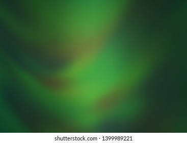 Light Green vector modern elegant background. Glitter abstract illustration with an elegant design. The best blurred design for your business.