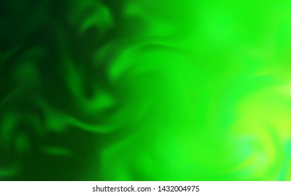 Light Green vector modern elegant background. Glitter abstract illustration with gradient design. New style design for your brand book.