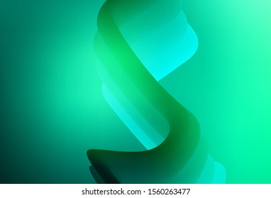 Light Green vector modern elegant background. Shining colored illustration in smart style. New way of your design.