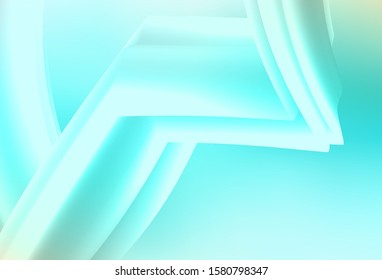 Light Green vector modern elegant backdrop. Colorful illustration in abstract style with gradient. The best blurred design for your business.