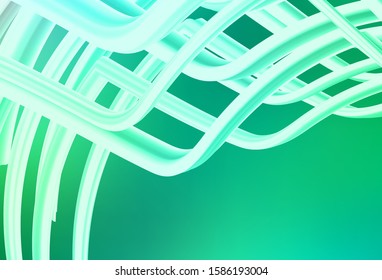Light Green vector modern elegant layout. An elegant bright illustration with gradient. New design for your business.
