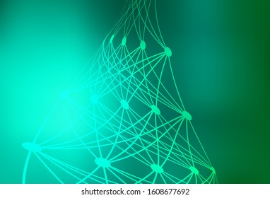 Light Green vector modern elegant layout. Shining colorful illustration in smart style. Background for a cell phone.