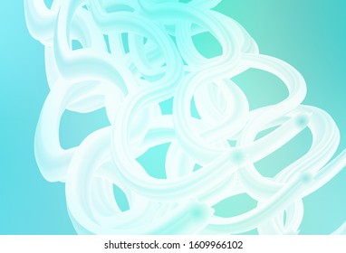 Light Green vector modern elegant layout. Abstract colorful illustration with gradient. Background for a cell phone.