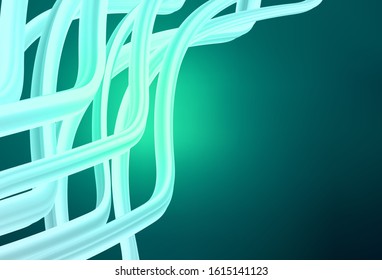 Light Green vector modern elegant backdrop. Creative illustration in halftone style with gradient. Elegant background for a brand book.
