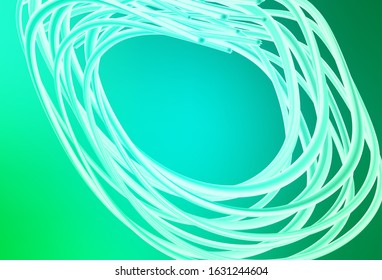 Light Green vector modern elegant background. A completely new colored illustration in blur style. Background for a cell phone.