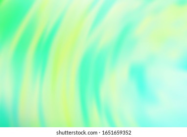 Light Green vector modern elegant background. New colored illustration in blur style with gradient. New style design for your brand book.
