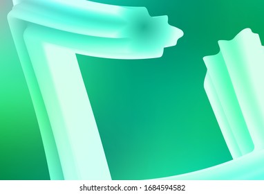 Light Green vector modern elegant background. Abstract colorful illustration with gradient. Smart design for your work.