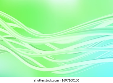 Light Green vector modern elegant background. Glitter abstract illustration with gradient design. Completely new design for your business.