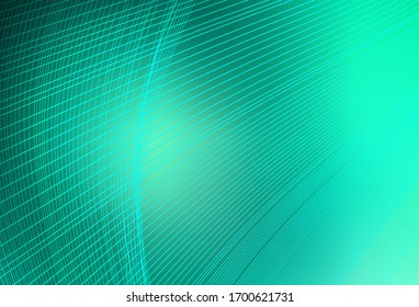 Light Green vector modern elegant background. A completely new colored illustration in blur style. Blurred design for your web site.