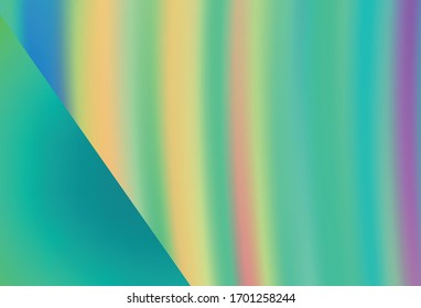 Light Green vector modern elegant backdrop. Colorful abstract illustration with gradient. New style design for your brand book.