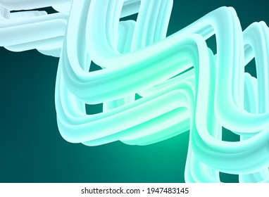Light Green vector modern elegant background. New colored illustration in blur style with gradient. Smart design for your work.