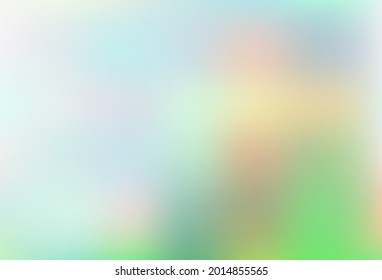 Light Green vector modern elegant background. Colorful illustration in blurry style with gradient. Template for any brand book.