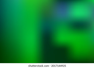 Light Green vector modern elegant background. Colorful illustration in blurry style with gradient. Template for cell phones.