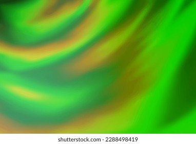 Vector verde claro moderno y elegante fondo. Ilustración abstracta brillante con diseño gradiente. Diseño borroso para su sitio web.
