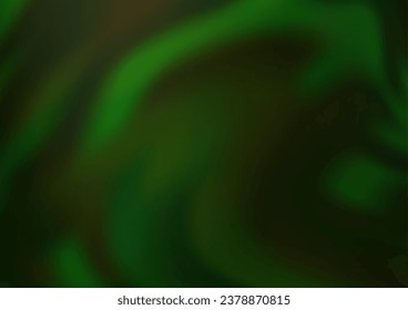 Vector verde claro de fondo moderno y elegante. Ilustración abstracta colorida con gradiente. Un diseño completamente nuevo para su negocio.