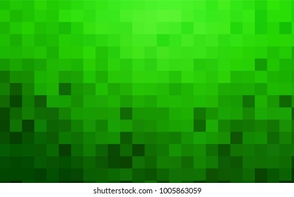 Light Green vector modern geometrical background. Abstract template. Geometric pattern in square style with gradient.