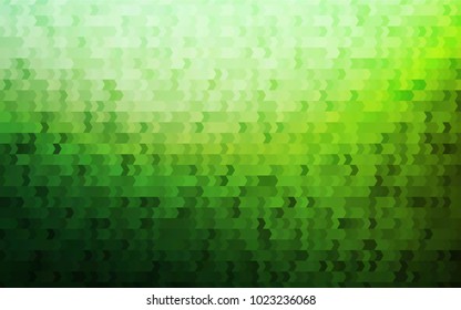 Light Green vector modern geometrical background. Abstract template. Geometric pattern in square style with gradient.