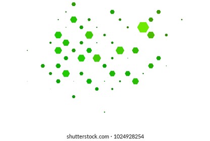 Light Green vector modern geometrical abstract background. Texture, brand-new background. Geometric background in Origami style with gradient. 