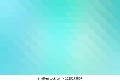 Light Green vector modern geometrical background. Abstract template. Geometric pattern in square style with gradient.