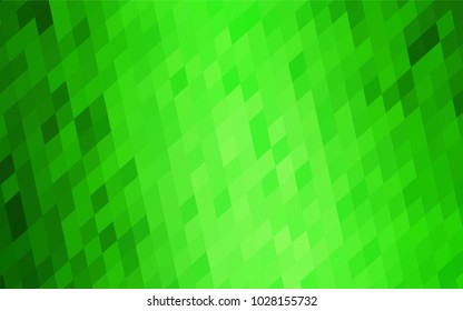 Light Green vector modern geometrical background. Abstract template. Geometric pattern in square style with gradient.