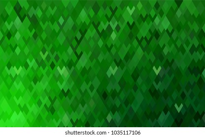 Light Green vector modern geometrical background. Abstract template. Geometric pattern in square style with gradient.