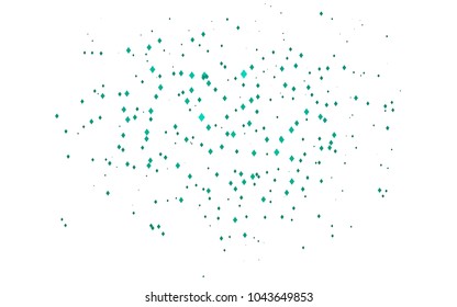 Light Green vector modern geometrical background. Abstract template. Geometric pattern in square style with gradient.