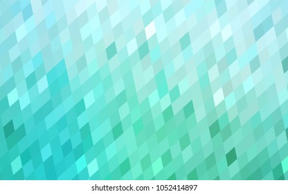 Light Green vector modern geometrical background. Abstract template. Geometric pattern in square style with gradient.