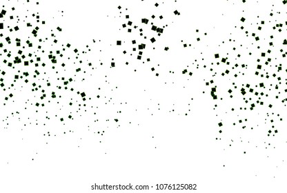 Light Green vector modern geometrical background. Abstract template. Geometric pattern in square style with gradient.