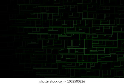 Light Green vector modern geometrical background. Abstract template. Geometric pattern in square style with gradient.