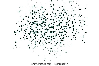 Light Green vector modern geometrical background. Abstract template. Geometric pattern in square style with gradient.