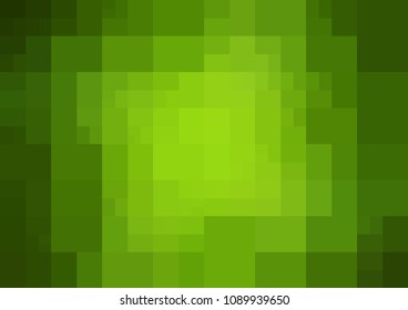 Light Green vector modern geometrical abstract background. Texture template. Geometric pattern in Origami style with gradient. 