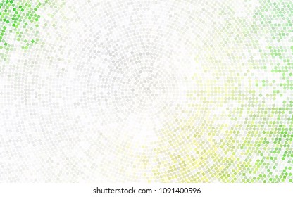 Light Green vector modern geometrical background. Abstract template. Geometric pattern in square style with gradient.