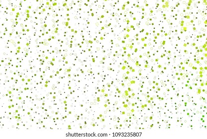 Light Green vector modern geometrical background. Abstract template. Geometric pattern in square style with gradient.