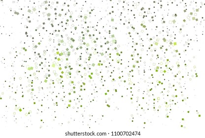 Light Green vector modern geometrical background. Abstract template. Geometric pattern in square style with gradient.