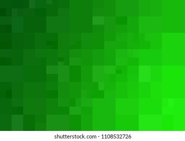 Light Green vector modern geometrical abstract background. Texture template. Geometric pattern in Origami style with gradient. 