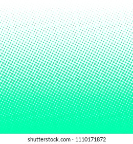 Light Green vector modern geometrical circle abstract background. Dotted texture template. Geometric pattern in halftone style with gradient. 