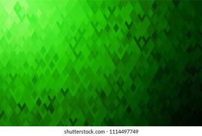 Light Green vector modern geometrical background. Abstract template. Geometric pattern in square style with gradient.