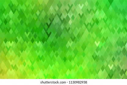 Light Green vector modern geometrical background. Abstract template. Geometric pattern in square style with gradient.
