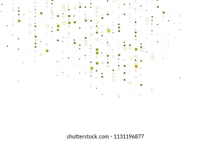 Light Green vector modern geometrical background. Abstract template. Geometric pattern in square style with gradient.