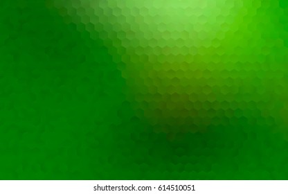 Light Green vector modern geometrical abstract background. Texture, brand-new background. Geometric background in Origami style with gradient. 