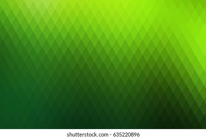 Light Green vector modern geometrical background. Abstract template. Geometric pattern in square style with gradient.