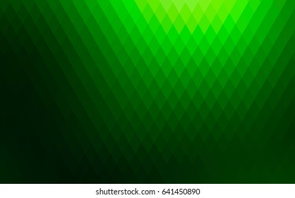 Light Green vector modern geometrical background. Abstract template. Geometric pattern in square style with gradient.