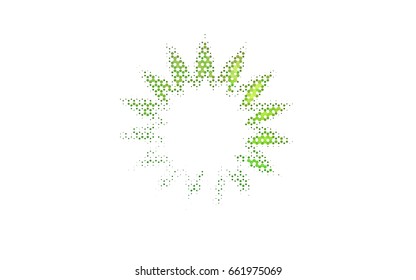 Light Green vector modern geometrical abstract background. Texture, brand-new background. Geometric background in Origami style with gradient. 