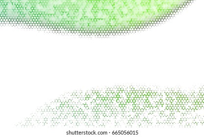 Light Green vector modern geometrical abstract background. Texture, brand-new background. Geometric background in Origami style with gradient. 