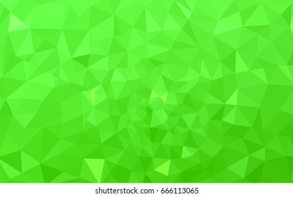 Light Green vector modern geometrical abstract background. Texture, new background. Geometric background in Origami style with gradient. 