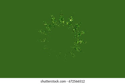 Light Green vector modern geometrical abstract background. Texture, brand-new background. Geometric background in Origami style with gradient. 